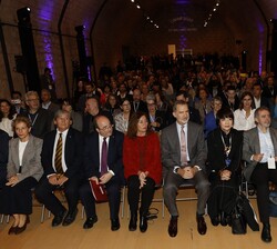Don Felipe en los prolegómenos de la apertura de la 54ª edición de la Conferencia anual de CIMAM