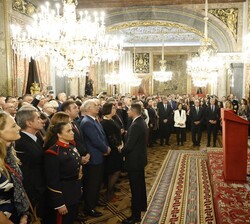 Vista general durante la intervención de Su Majestad el Rey