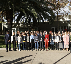 Fotografía de grupo con el personal técnico que integra la Red de OTL