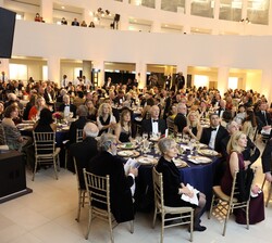 Vista del Great Hall donde se celebró la cena