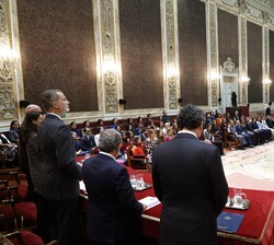 Acto de entrega de despachos a la LX promoción de la Carrera Fiscal