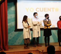 Presentación del proyecto "Yo Cuento" a cargo de los promotores