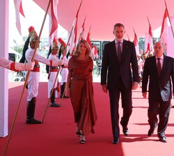 Su Majestad el Rey se dirige al encuentro con el Presidente de la República Federativa de Brasil, Luiz Inácio Lula da Silva