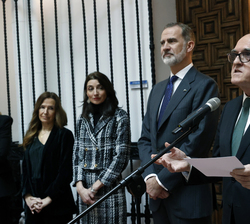 Palabras de agradecimiento del Defensor del Pueblo a la visita de Su Majestad el Rey