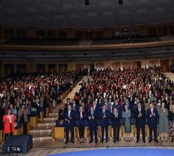 Vista del auditorio tras la finalización del acto