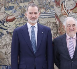 El Rey y el Presidente del Tribunal Constitucional
