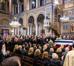 Vista general del templo durante la celebración
