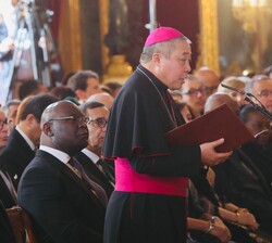 Palabras de monseñor Bernardito Cleopas Auza, nuncio de Su Santidad el Papa