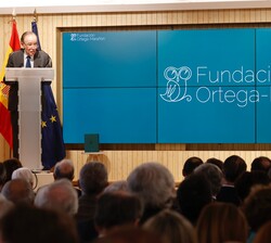 Intervención del presidente de la FOM, Gregorio Marañón