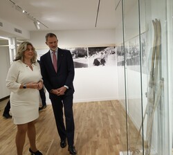 El Rey en la exposición