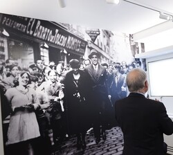 Don Felipe en la exposición