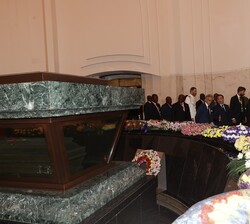Homenaje al expresidente António Agostinho Neto