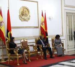 Intervención de Su Majestad el Rey en el Palacio Presidencial de Angola