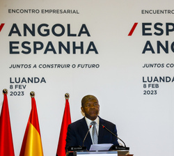 Intervención del Presidente de Angola en el encuentro España Angola