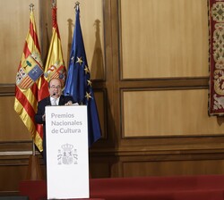 Intervención del ministro de Cultura y Deporte, Miquel Iceta