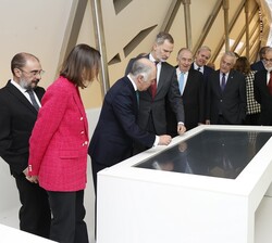 Don Felipe en la visita