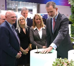Visita de Don Felipe al “MWC Barcelona 2023”