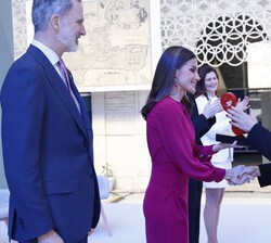 La Reina entrega el Premio Nacional de Investigación para Jóvenes Clara Campoamor, en el área de derecho y ciencias económicas y sociales a Diana Lópe