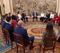 Audiencia de Su Majestad el Rey a la XXII promoción del Cuerpo Superior de Interventores y Auditores del Estado