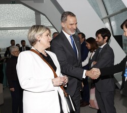 LLegada de Su Majestad el Rey al Centro de Desarrollo de la OCDE