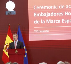 El Rey en su intervención