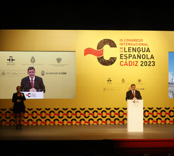 Intervención del director del Instituto Cerventes, Luis García Montero