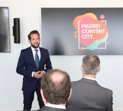 Presentación del "Madrid Content City" con la asistencia del Rey