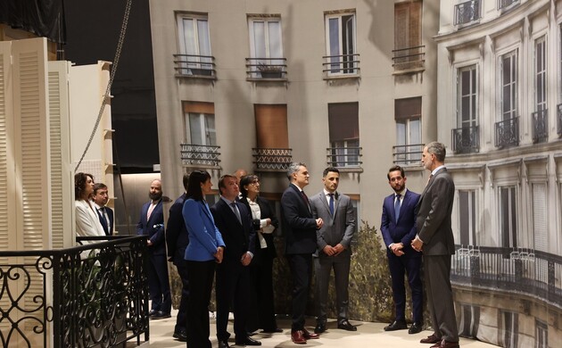 Visita de Don Felipe al ‘HUB’ audiovisual “Madrid Content City”