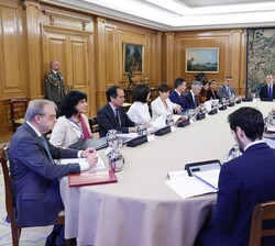 Su Majestad el Rey preside la reunión del Consejo de Seguridad Nacional
