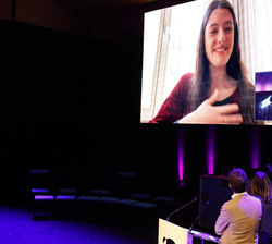 Video de agradecimiento de la ganadora del “Premio Fundación Princesa de Girona 2023” en la categoría de “Artes y Letras”, Mar