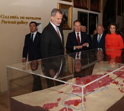 Don Felipe visita el Museo de la Real Maestranza de Ronda