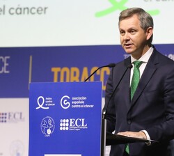 Intervención del ministro de Sanidad, José Manuel Miñones