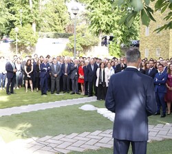Palabras de Don Felipe en el acto conmemorativo del 75º aniversario del Colegio César Carlos