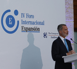 Intervención de Su Majestad el Rey en el IV Foro Económico Internacional Expansión