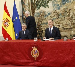 Su Majestad el Rey preside la entrega de la V edición del Premio de Historia Órdenes Españolas