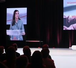 Intervención de Doña Letizia en el acto de clausura de la XV convocatoria de “Euros de tu Nómina”