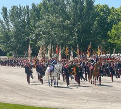 Homenaje a los que dieron su vida por España