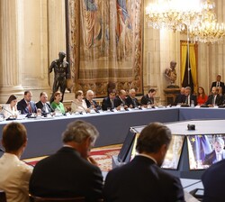 Desarrollo de la reunión anual con los miembros de los Patronatos de la Fundación Princesa de Asturias