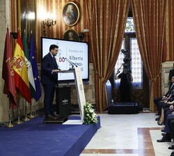 Intervención del presidente de la Fundación contra el Terrorismo y la Violencia Alberto Jiménez-Becerril, Alberto Jiménez-Becerril