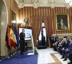 Palabras de agradecimiento de Su Majestad el Rey por el IX premio contra el Terrorismo Alberto Jiménez-Becerril a Su Majestad el Rey