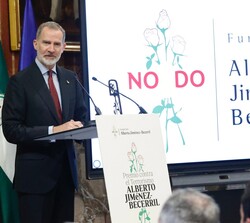 Don Felipe durante su intervención