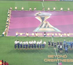Presentación de las selecciones nacionales de España e Inglaterra