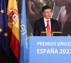 Palabras de agradecimiento de Ángel Aroca Peinado, jefe de servicio de Cirugía Cardiaca Infantil del Hospital La Paz de Madrid