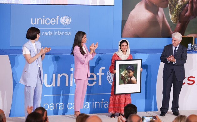Doña letizia entrega el Premio Joaquín Ruiz-Giménez, concedido a Shabana Basij-Rasikh, activista afgana cofundadora de “School of Leadership of Afghan
