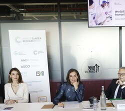 Doña Letizia en la reunión