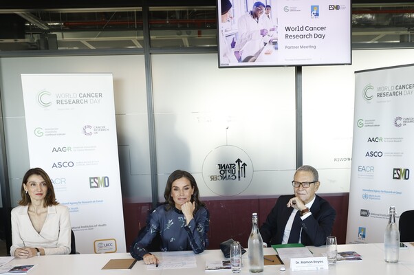 Doña Letizia en la reunión