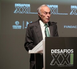 Intervención del presidente honorario de la Fundación Duques de Soria, Carlos Zurita, duque de Soria
