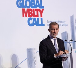 Don Felipe en su intervención