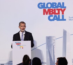 Intervención del Rey en el “Global Mobility Call”