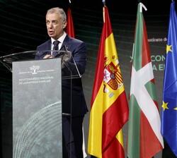 Intervención del lehendakari del Gobierno Vasco, Íñigo Urkullu